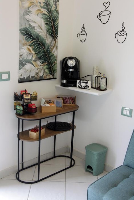macchina caffe in area comune